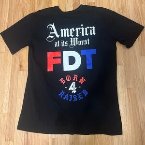 Born x Raised Shirt Rare Collab YG 4HUNNID FDT Mint Condition XL